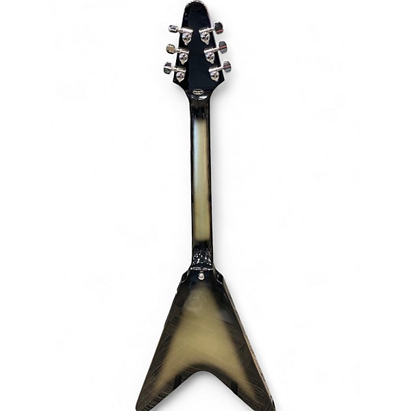 Used Epiphone FLYING V SILVER BURST Solid Body Electric Guitar