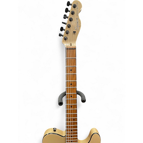Used Squier Contemporary Telecaster RH Shoreline Gold Solid Body Electric Guitar