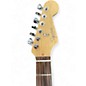Used Squier Debut Collection Stratocaster Satin Black Solid Body Electric Guitar