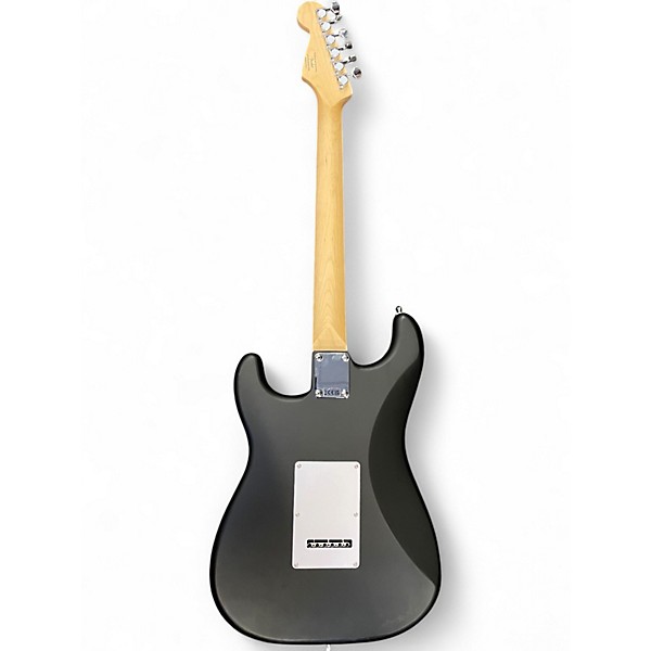 Used Squier Debut Collection Stratocaster Satin Black Solid Body Electric Guitar