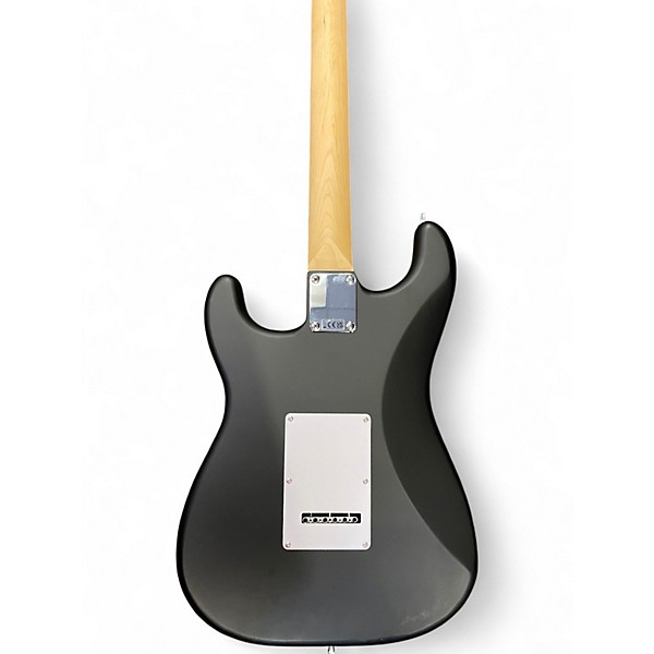 Used Squier Debut Collection Stratocaster Satin Black Solid Body Electric Guitar