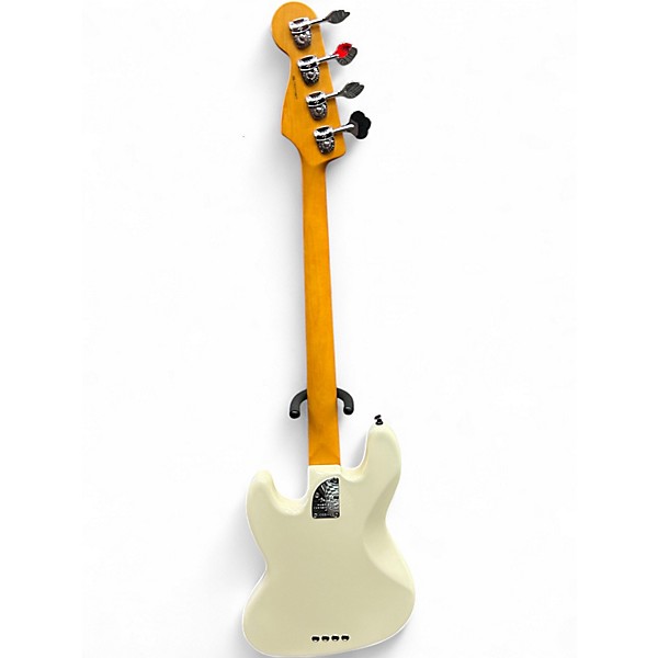 Used Fender American Professional II Jazz Bass Olympic White Electric Bass Guitar