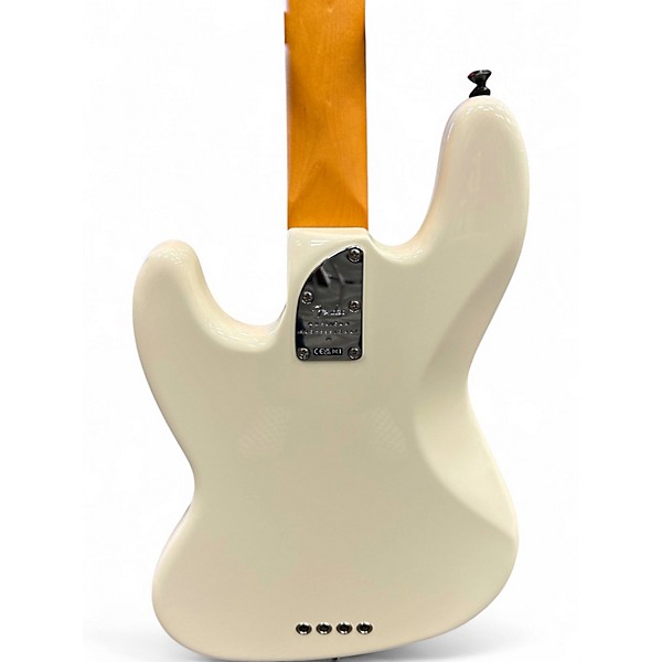 Used Fender American Professional II Jazz Bass Olympic White Electric Bass Guitar