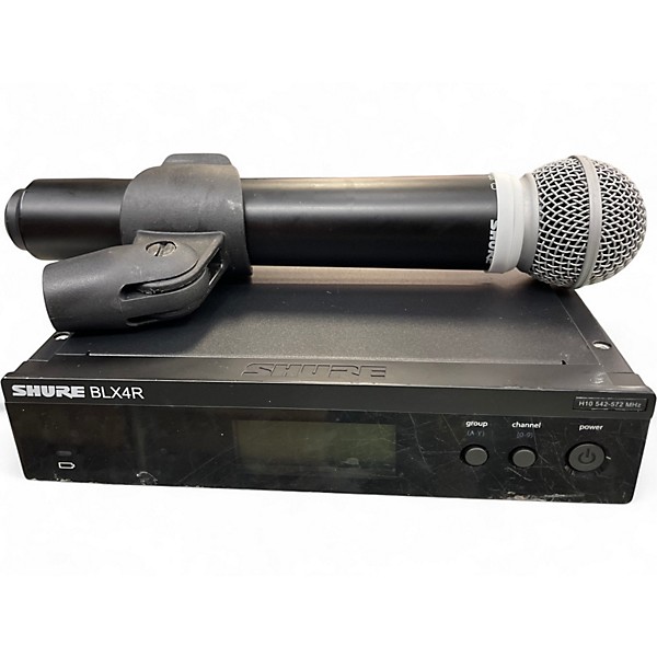 Used Shure blx4r wireless mic system with sm58 Microphone Pack