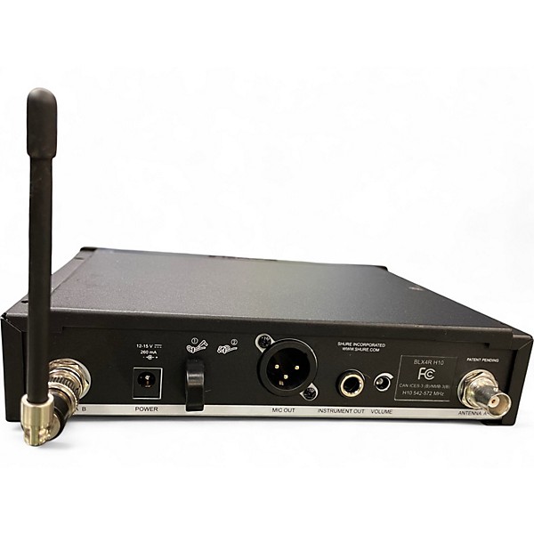 Used Shure blx4r wireless mic system with sm58 Microphone Pack