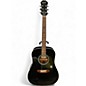 Used Epiphone PR160 Black Acoustic Guitar thumbnail