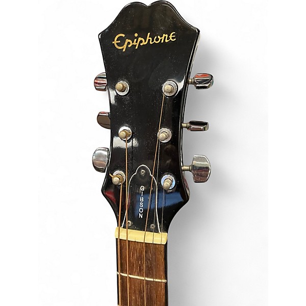 Used Epiphone PR160 Black Acoustic Guitar