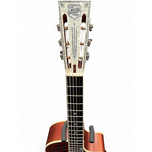Used National RESO ROCKET Brown Acoustic Guitar