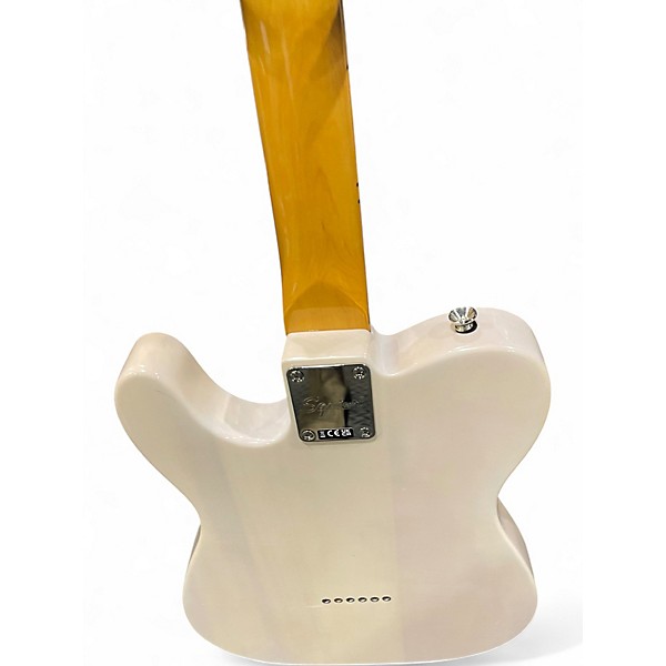 Used Squier Classic Vibe Telecaster Trans White Solid Body Electric Guitar