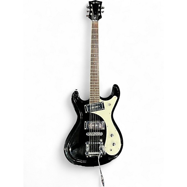 Used Jay Turser Mosman Black Solid Body Electric Guitar