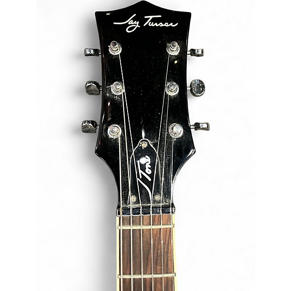 Used Jay Turser Mosman Black Solid Body Electric Guitar
