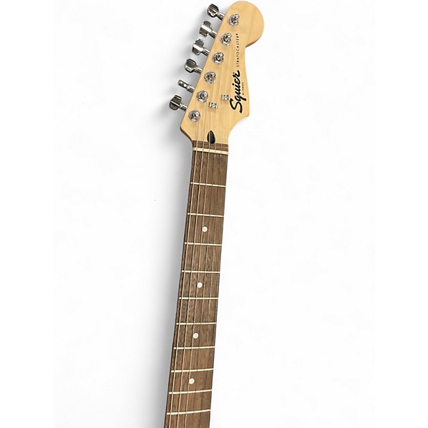 Used Squier STRATOCASTER GREEN Solid Body Electric Guitar