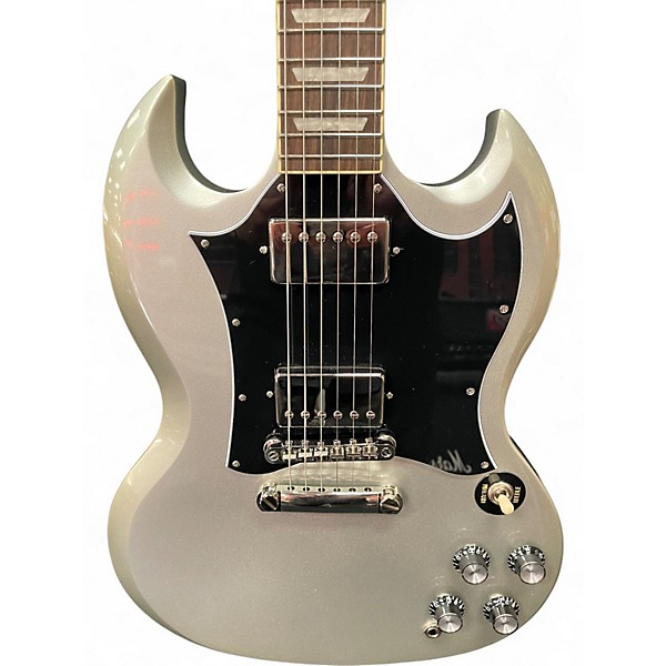 Used Epiphone SG Standard Silver Mist Solid Body Electric Guitar