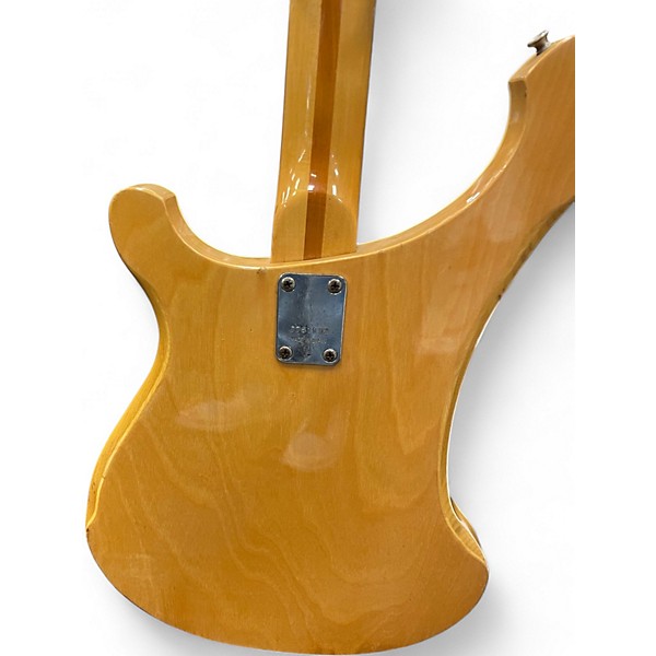 Vintage 1972 Electra Rick Style Natural Electric Bass Guitar