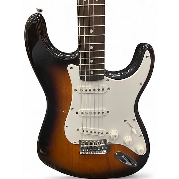 Used Squier Affinity Stratocaster Tobacco Burst Solid Body Electric Guitar