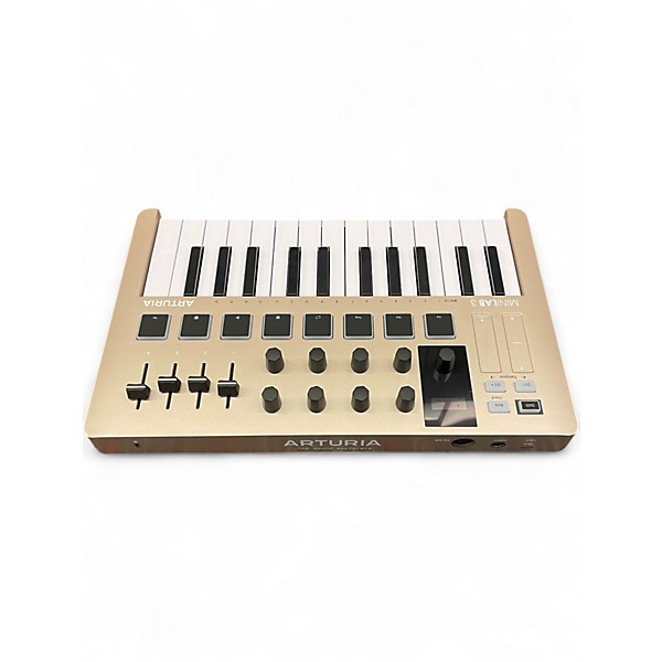 Used Arturia Minilab 3 Champagne MIDI Controller