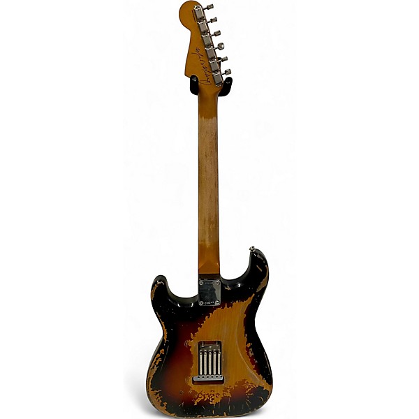 Used Fender Mike McCready Stratocaster 3 Color Sunburst Solid Body Electric Guitar