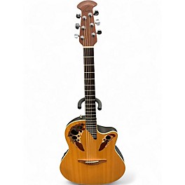 Used Ovation s868 elite special natural Acoustic Electric Guitar