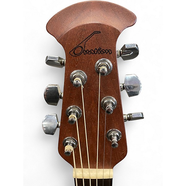 Used Ovation s868 elite special natural Acoustic Electric Guitar