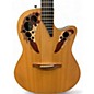 Used Ovation s868 elite special natural Acoustic Electric Guitar