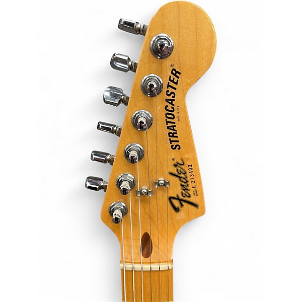 Vintage 1982 Fender STRATOCASTER DAN SMITH ERA Black Solid Body Electric Guitar