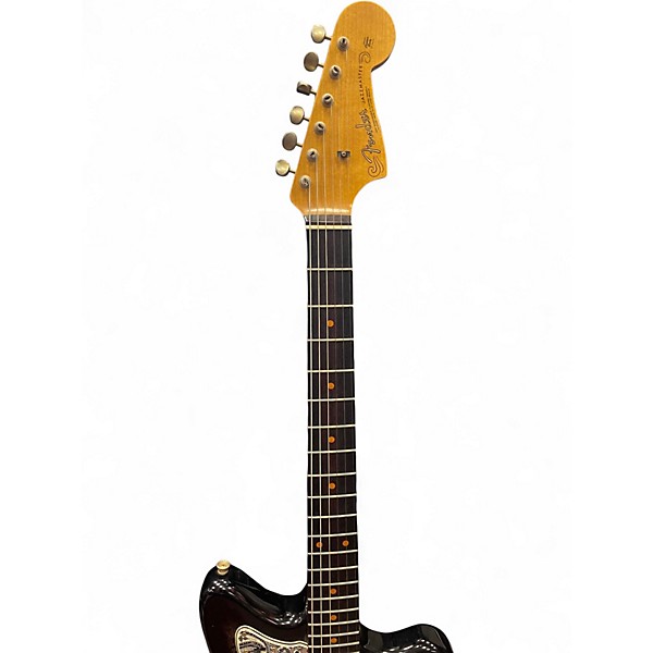 Used 2024 Fender Custom Shop Ltd Ed Journeyman Jazzmaster 250K Black Paisley Solid Body Electric Guitar