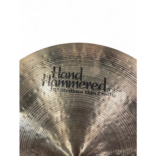 Used SABIAN 17in HH MEDIUM THIN CRASH Cymbal