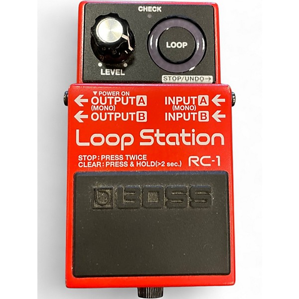 Used 2020s BOSS RC1 Loop Station Pedal