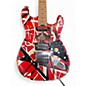 Used EVH Striped Series Frankie RED STRIPES Solid Body Electric Guitar