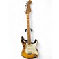 Used 2024 Fender CUSTOM SHOP 1957 RELIC STRATOCASTER 2 Tone Sunburst Solid Body Electric Guitar thumbnail