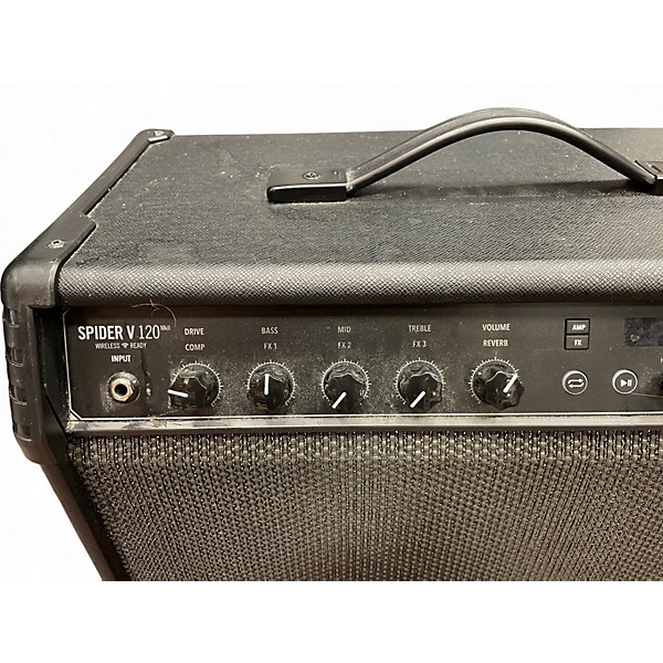 Used Line 6 Spider V 120 1x12 Guitar Combo Amp