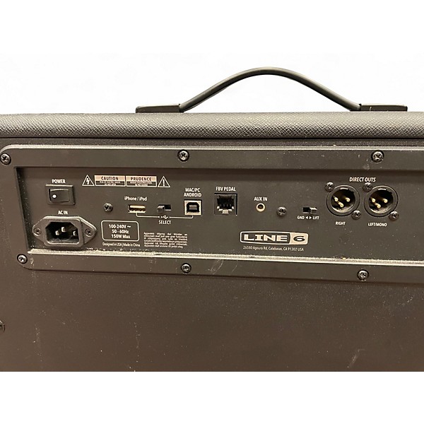 Used Line 6 Spider V 120 1x12 Guitar Combo Amp