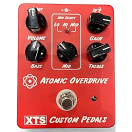 Used Xts Custom Pedals Atomic Overdrive Effect Pedal