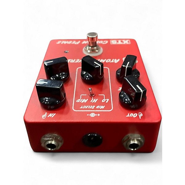 Used Xts Custom Pedals Atomic Overdrive Effect Pedal