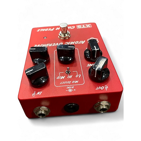 Used Xts Custom Pedals Atomic Overdrive Effect Pedal