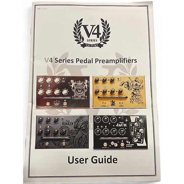 Used Victory The Jack V4 Effect Pedal
