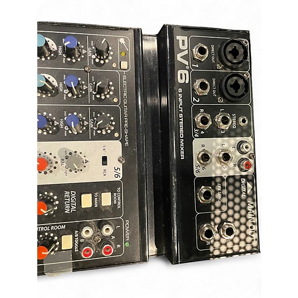 Used Peavey PV6 Unpowered Mixer