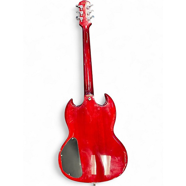Used Epiphone SG Cherry Solid Body Electric Guitar