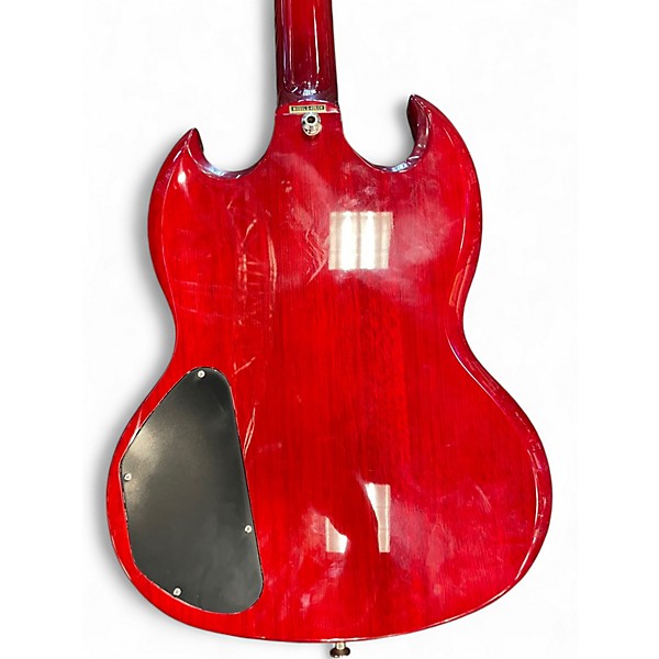 Used Epiphone SG Cherry Solid Body Electric Guitar