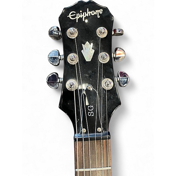 Used Epiphone SG Cherry Solid Body Electric Guitar