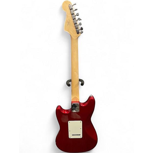 Used Squier Cyclone Candy Apple Red Solid Body Electric Guitar