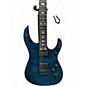 Used Legator NINJA 6 BLUE BURL Solid Body Electric Guitar
