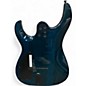 Used Legator NINJA 6 BLUE BURL Solid Body Electric Guitar