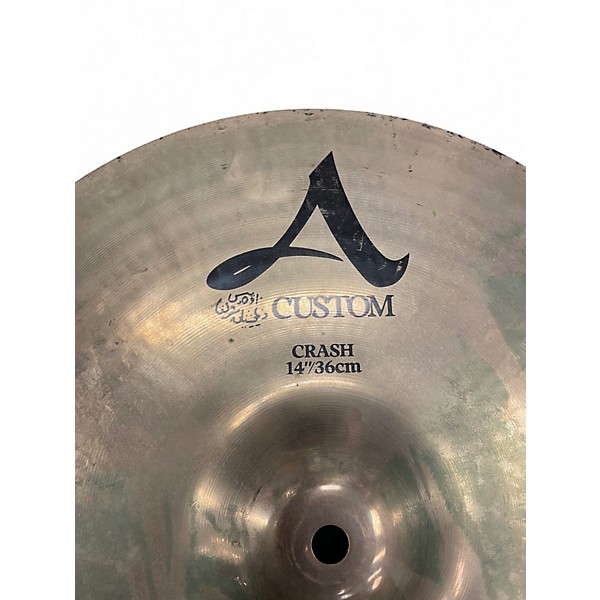 Used Zildjian 14in Crash Cymbal