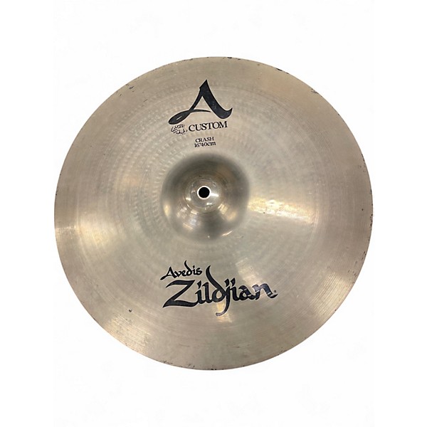 Used Zildjian 16in A Custom Crash Cymbal