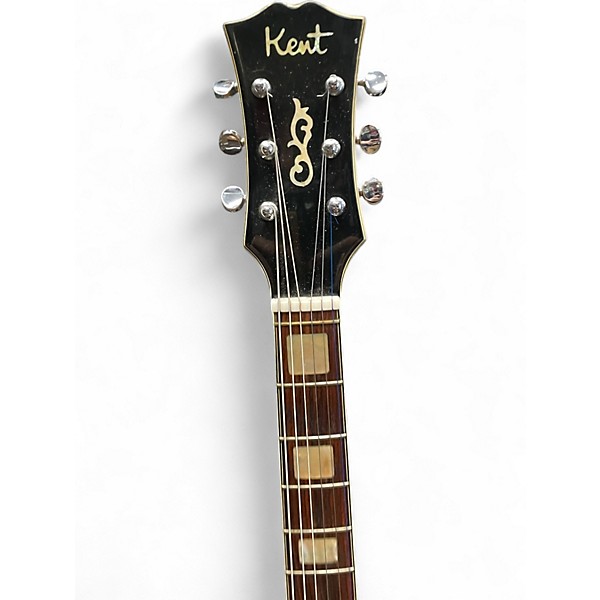 Vintage 1968 Kent 820 Wine Red Hollow Body Electric Guitar