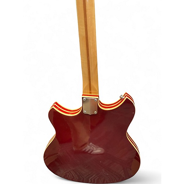 Vintage 1968 Kent 820 Wine Red Hollow Body Electric Guitar