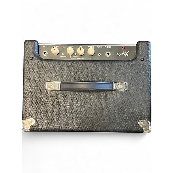 Used Fender Rumble 25 25W 1x8 Bass Combo Amp