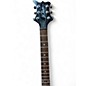 Used B.C. Rich WARLOCK RED WITH WHITE FLAMES Solid Body Electric Guitar