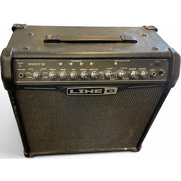 Used Line 6 Spider IV 30W 1x12 Guitar Combo Amp